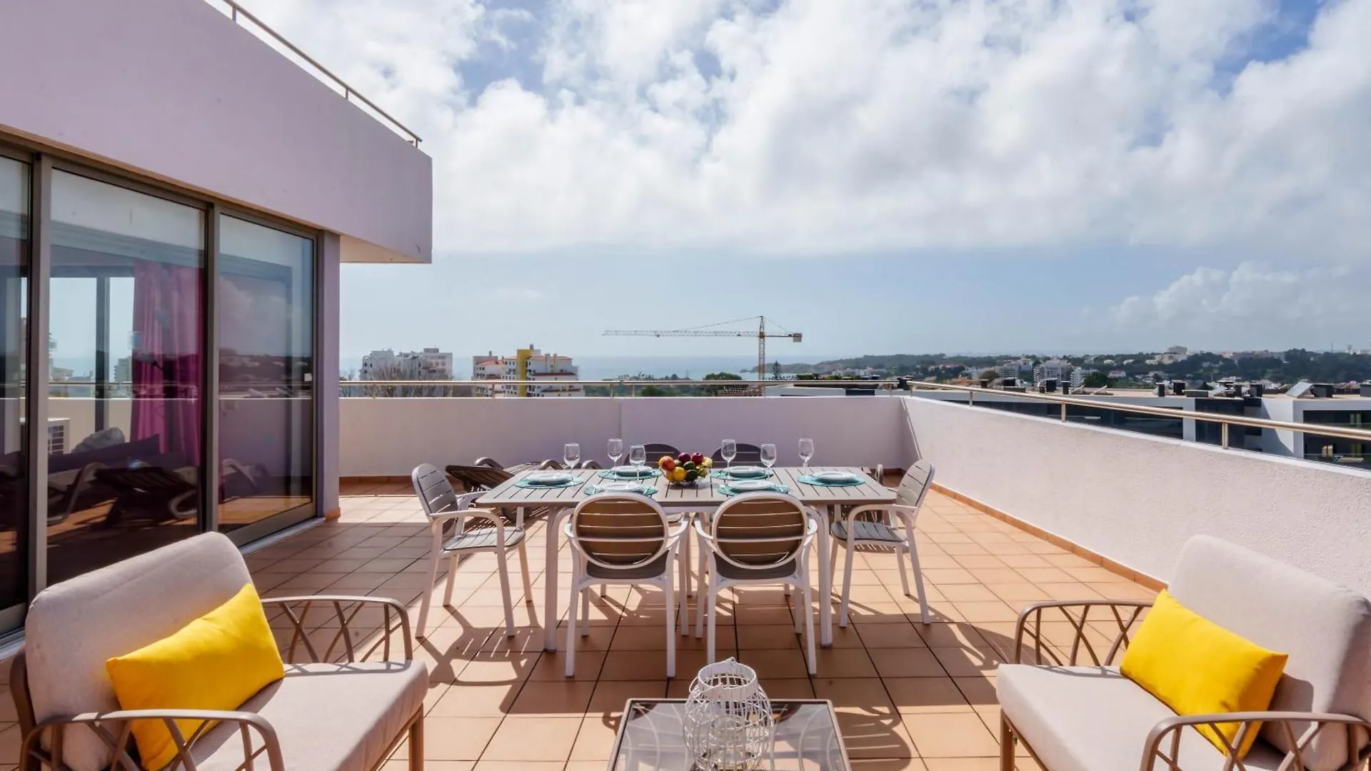 Spectacular 2 Bed Apartment, Huge Terrace And Sea View Portimao Apartment